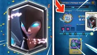 SFIDA STREGA NOTTURNA IN LIVE!!! ROAD TO 12 VITTORIE CLASH ROYALE ITA [kazuosan]