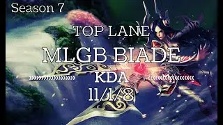 MLGB BIade - Irelia vs Yorick - NA - Gameplay Highlight 7.21