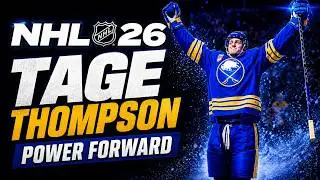 The BEST 3s Build in NHL 26 Tage Thompson Power Forward 
