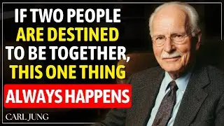 IF TWO PEOPLE ARE DESTINED TO BE TOGETHER, THIS ONE THING ALWAYS HAPPENS | CARL JUNG