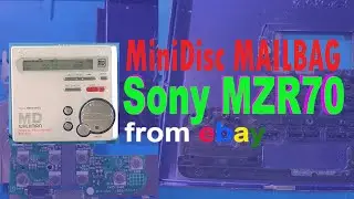MiniDisc Mailbag: Unboxing a Sony MZ-R70 from eBay