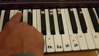 Learn Pashto Piano Sargam Complete explanation