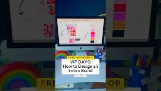 How to Offer Graphic Design VIP Days 🎨 #graphicdesigner #branding #colorpalette #font