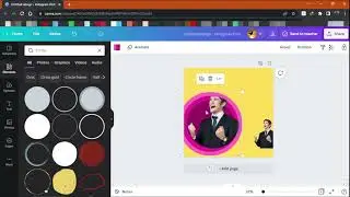 Head popup Frame in CANVA #canvatutoria #howtousecanva #canvatutorialforbeginners