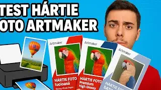📸 Testăm 3 tipuri de h&acirc;rtie foto de la Artmaker!