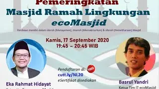 Pemeringkatan Masjid Ramah Lingkungan - ecoMasjid