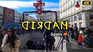 Удивительный МАДРИД Пуэрта-дель-Соль 4K 📸