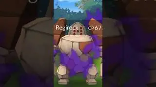 SHADOW REGIROCK!! #pokemongoshorts #pokemongopvp #pokemongoraids #pokemongoshiny #pokemongobattles