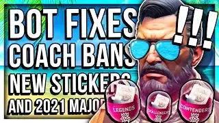 CS:GO FIXES BOTS AND BANS ALL COACHES