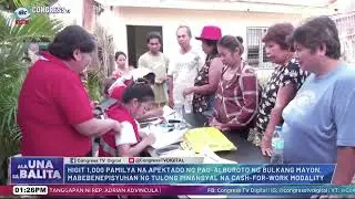 #AlaUNAsaBalita | Psychosocial Intervention sa evacuation centers sa Albay, tinututukan ng DSWD\\
