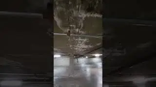 The resurfaced pool/spa leaking into the garage June 9, 2023 part 5