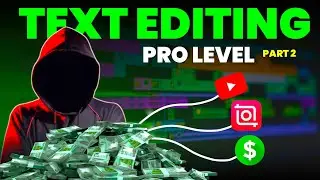 Pro Level Text Effects For Videos In Hindi! Text Animation | Inshot Adwanced Part - 2