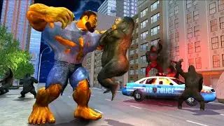 Incredible Monster Vs Apes Attack City Survival War For The Planet Of The Apes Trailer HD