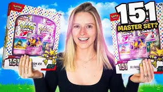 Completing Pokemon 151! Opening NEW Collection Boxes!