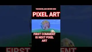 MINECRAFT PIXEL ART FIRST COMMENT IS NEXT PIXEL ART #digitalart #minecraftpixelart #pro #minecraft