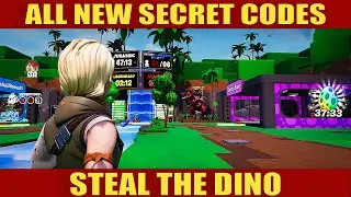 Steal The Dino - All New Secret Codes -Fortnite Creative