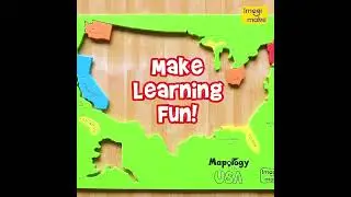 Mapology USA Map with Flash Cards #Imagimake #houston #educational #toys