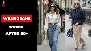 90% женщин старше 50 лет носят джинсы неправильно — вы среди них?