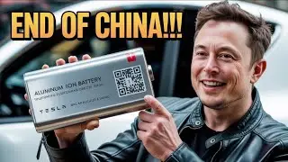 Tesla&rsquo;s Aluminum-Ion Battery Ends Lithium Forever: Zero Fire Risk & 200-Year Lifespan! #tesla #evs 
