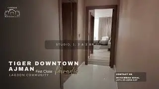 Own Your Dream Home in Tiger Downtown Ajman Luxury Apartments Easy Monthly Payments | 5 Year's Plan