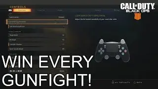 BO4 BEST SETTINGS PS4/XBOX ONE CONTROLLER | BEST BLACK OPS 4 SENSITIVITY ON CONSOLE
