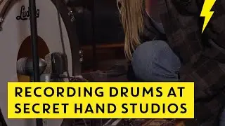 Recording Drums at Secret Hand Studios with Focusrite & Westlake Pro