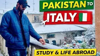 My First Vlog My Italy Study Journey🇮🇹| How I Came to Italy for Study |LifeinEurope🥀 Iatly kaise ai