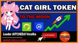 🚨CAT GIRL TOKEN : UNE NOUVELLE PEPITE &Agrave; FORTE POTENTIELLE / THE MOON +1000%?