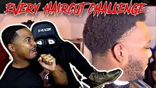 DID HE FAIL? 16YEAR OLD TRIED THE EVERY HAIRCUT CHALLENGE