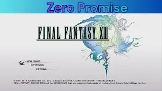PS3 Final Fantasy XIII  Zero Promise