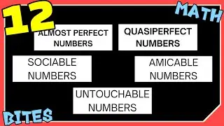 MORE Types of Numbers [MathBites] {#12}