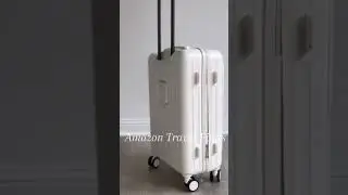 Hardside Luggage with Spinner Wheels and  Lock, White, Carry-On 19-Inch  