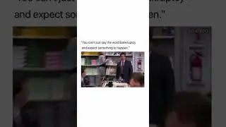 i declare bankruptcy 🤣 |#shorts #theoffice #michaelscott