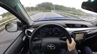 Toyota Hilux 2.4 150D VXL POV Test Drive