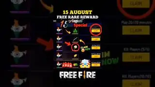 15 August ko kya milega free fire me | 15 August free fire event | 15 August free rewards | 😱😱