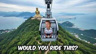 Ngong Ping 360 Glass Cable Car 🇭🇰 5km Ride to the Tian Tan Buddha + Epic Hike Back