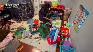 Cleaning kids toys room, sorting toys, #cleaningvlog  #cleanwithme #cleaningmotivation #organizing