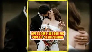 Awesome Wedding Photo Slideshow Tutorial #shorts