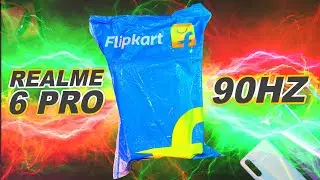 Realme 6 Pro Unboxing (First Flipkart Sale Unit) 😍😍😍 Lagta hai ke RGB hai...