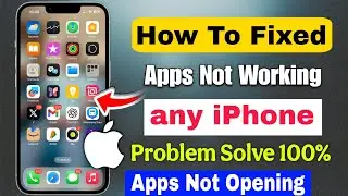 iphone apps not working problem 2025 | how to fix apps not opening on iphone | iPhone app open issue