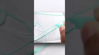 Custom Jordan 1's Using Posca Markers! #shorts