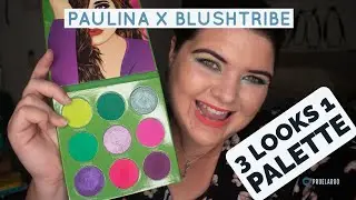 Blushtribe x Paulina | 3 Looks 1 Palette | pruelaroo