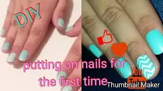 how to apply press on nails at home  .   LA COLORS  [ REVIEW ]