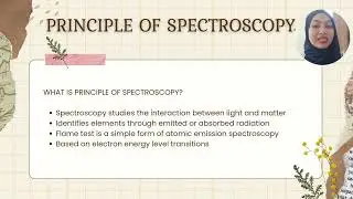 CHM131 SPECTROSCOPY AND FLAME TEST PRINCIPLES 