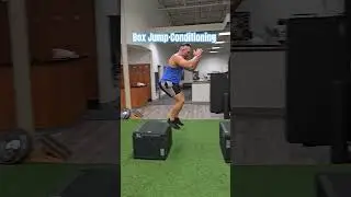 Explosive #boxjumps #conditioning #bodybuilding #bodyweight #workout #gym #gymworkout #fitness #fit