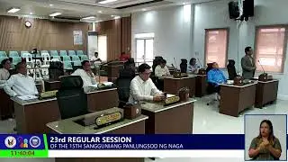 23rd  Regular Session of the 15th Sangguniang Panlungsod ng Naga