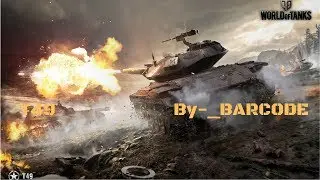 World Of Tanks Blitz T49 Gameplay on map Falls Creek