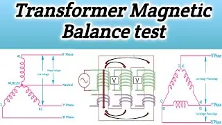 Transformer magnetic balance test || Magnetic balance test of transformer in hindi