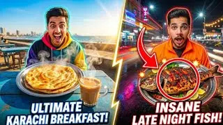 4:00 See view🤯🤯 & Nashta scene | Karachi Food vlogging 😋😋