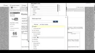 Google Sites: Drop Down Menu in Tabs